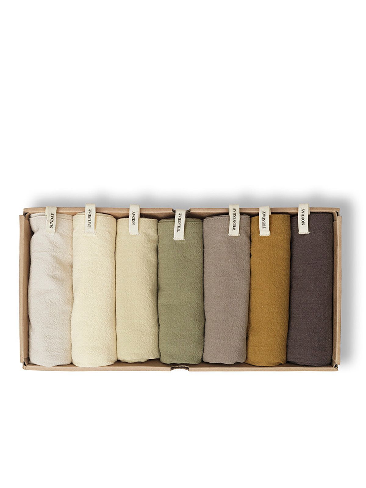 Day Tea Towel Set, sæt á 7 stk. fra Ferm Living