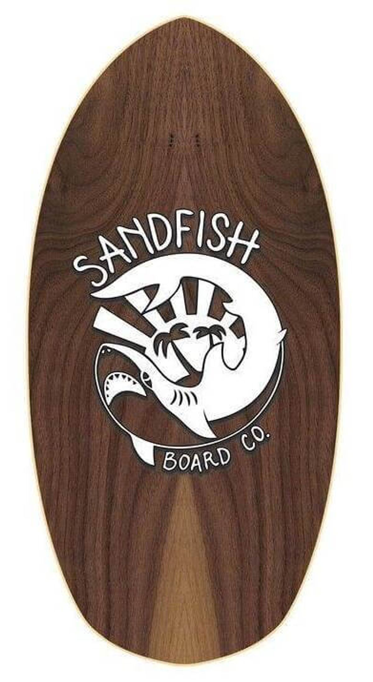 DB Skimboards Sandfish Walnut