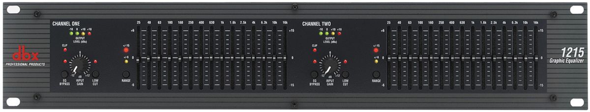 dbx 1215 2x 15 Bånd Grafisk Equalizer