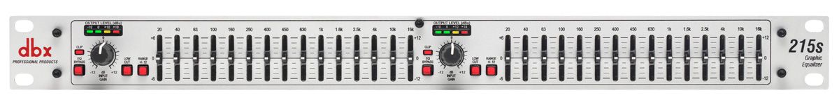 dbx 215S 2x15 Bånd Grafisk Equalizer