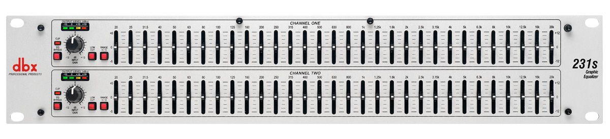 dbx 231S 2x 31 Bånd Grafisk Equalizer