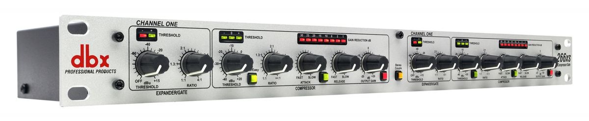 DBX 266XS 2-kanals Compressor/Gate