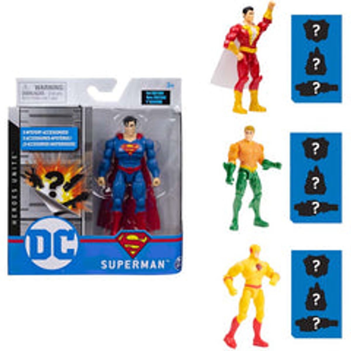 DC Comics - Actionfigur, assorteret