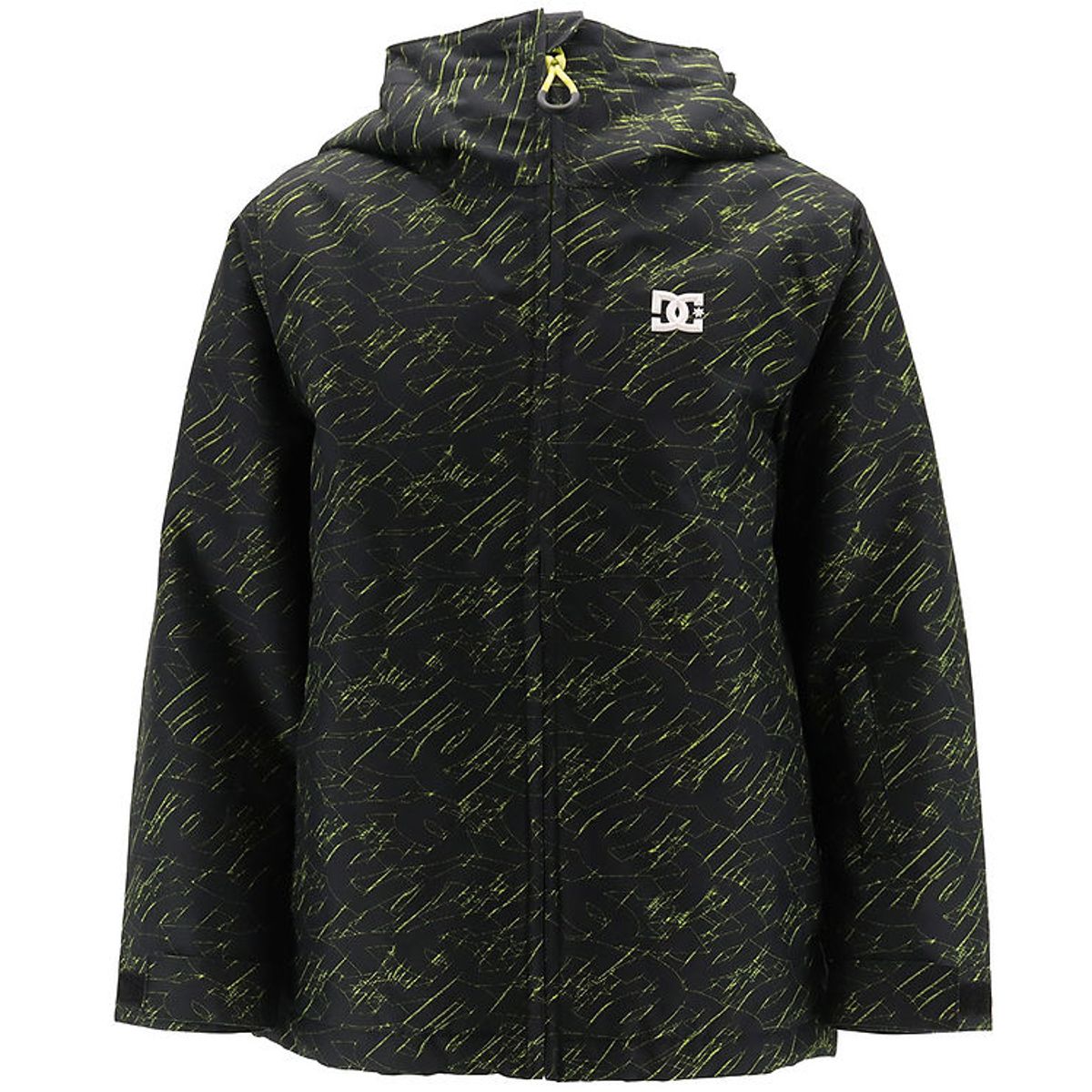 DC Vinterjakke - Basis Print Youth - Stacked Black