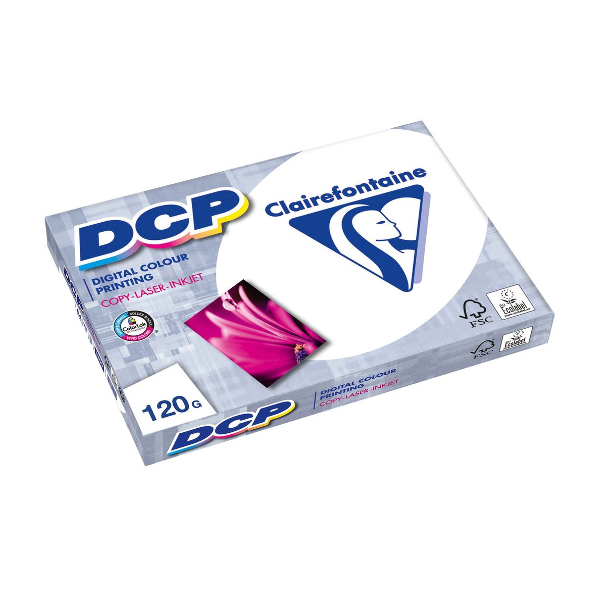 DCP Clairfontaine A4 kopipapir 120g hvid 250ark