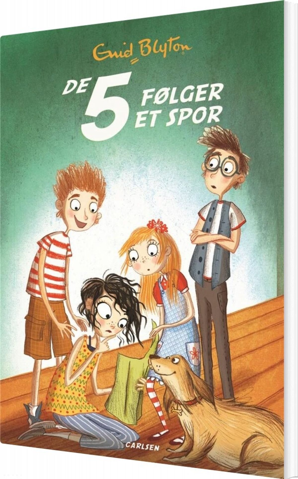 De 5 - Nr15 - De 5 Følger Et Spor - Enid Blyton - Bog