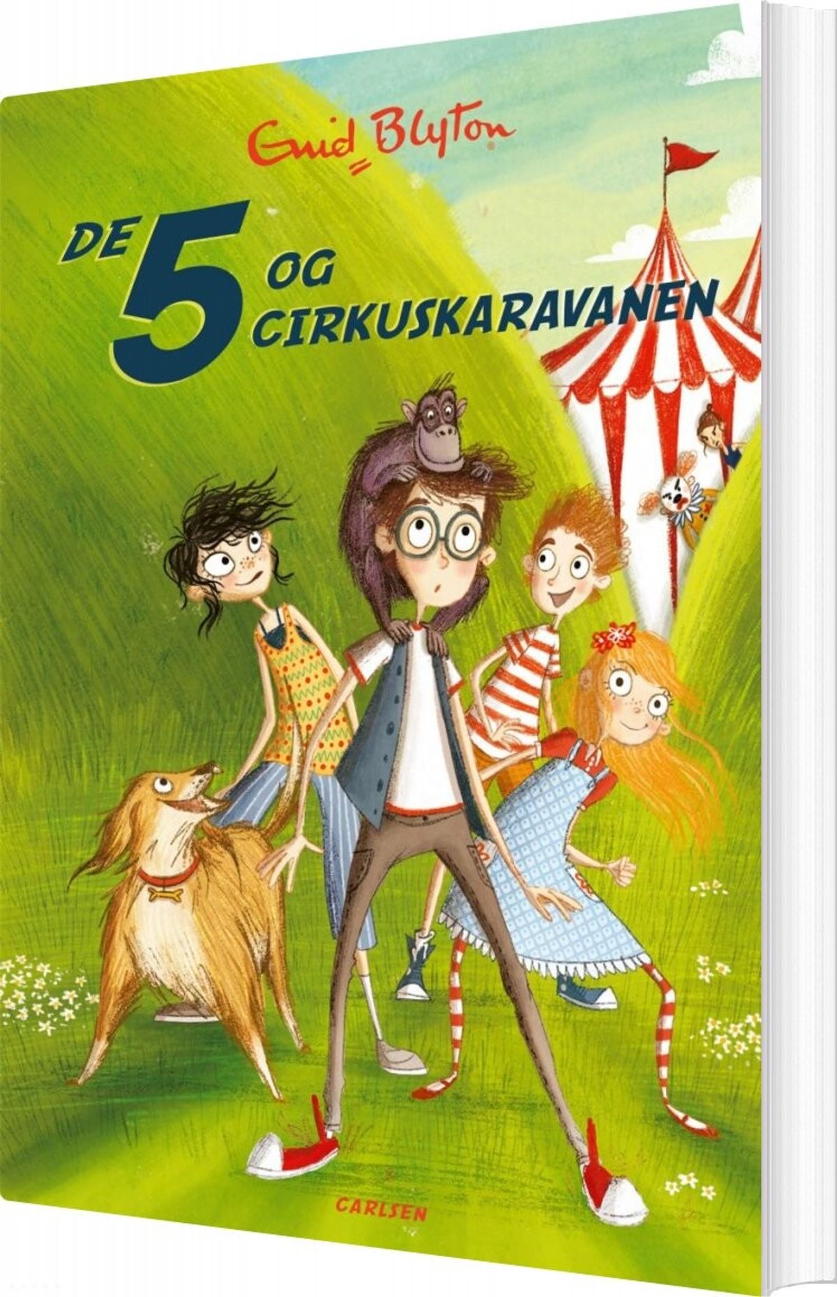 De 5 Og Cirkuskaravanen - Bind 5 - Enid Blyton - Bog