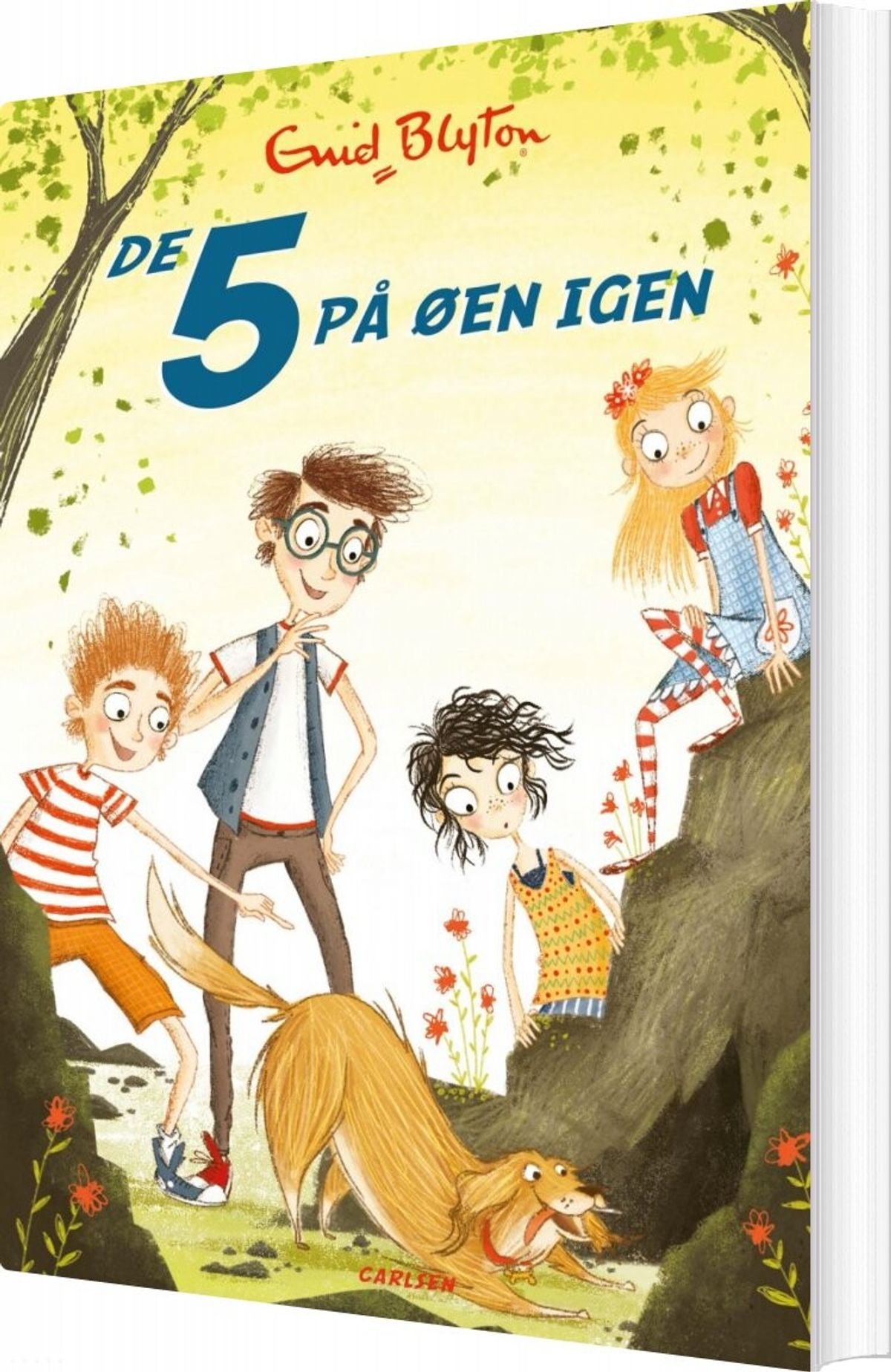 De 5 På øen Igen - Bind 6 - Enid Blyton - Bog