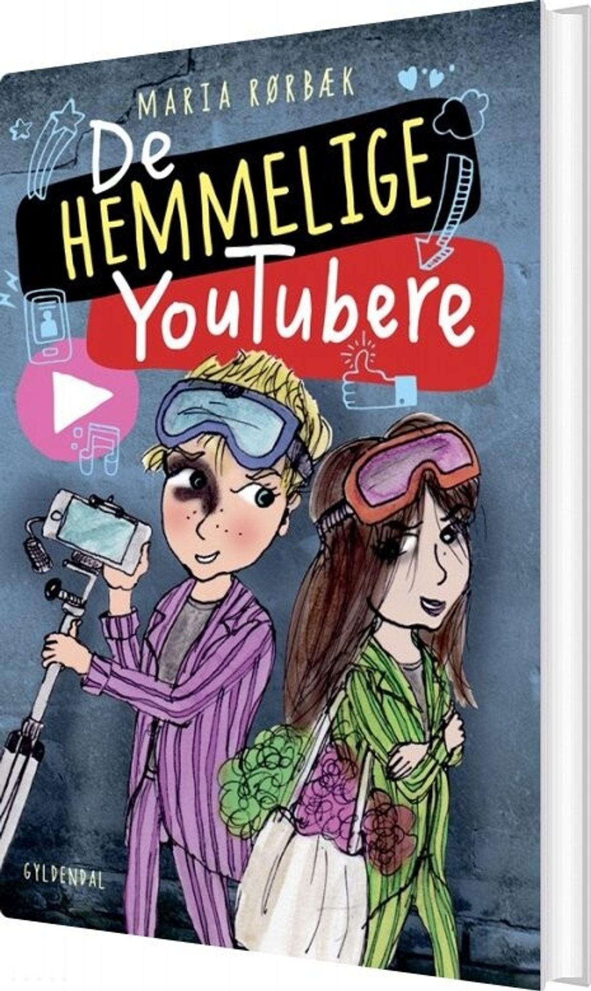 De Hemmelige Youtubere - Maria Rørbæk - Bog