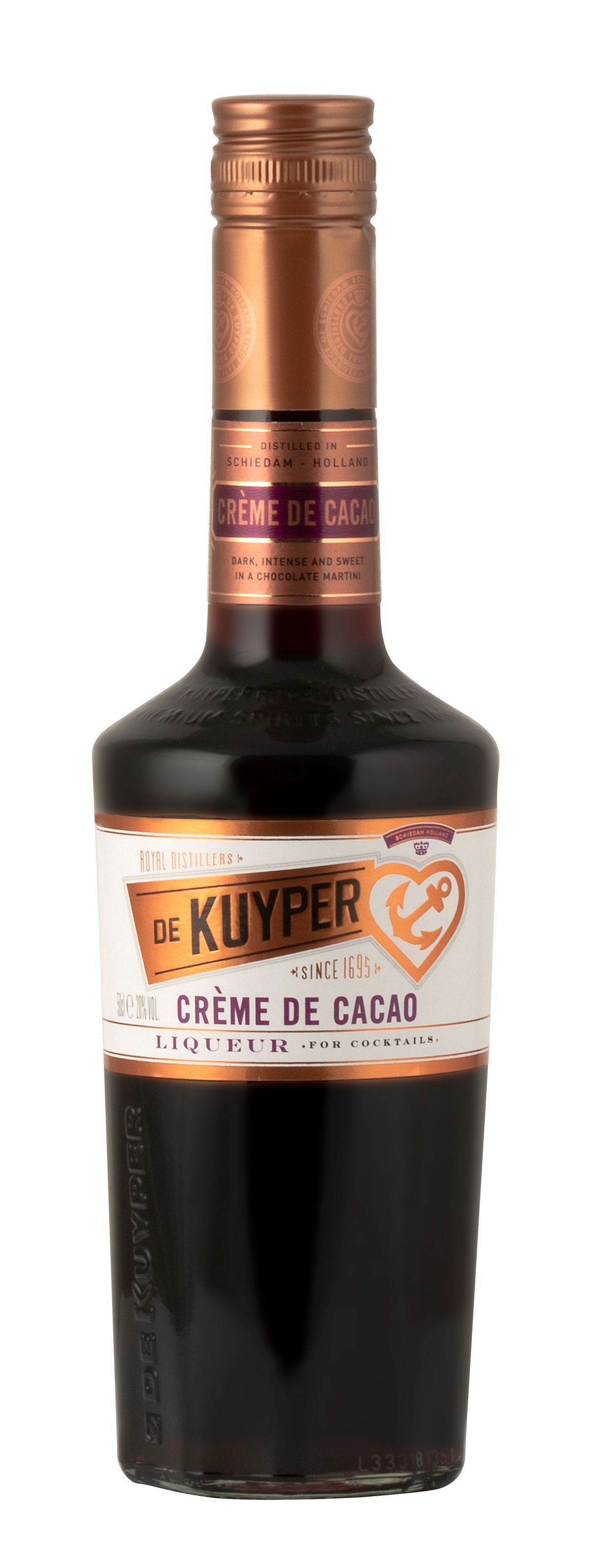 De Kuyper Liqueur Creme De Cacao Brown Fl 70