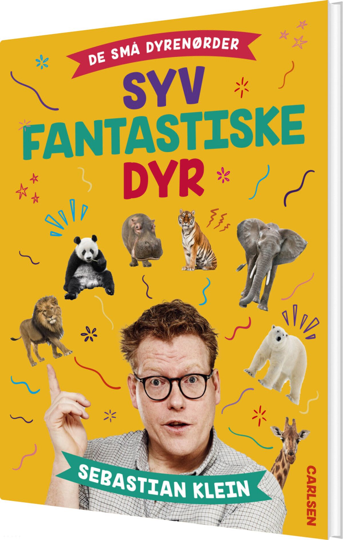 De Små Dyrenørder - Syv Fantastiske Dyr - Sebastian Klein - Bog