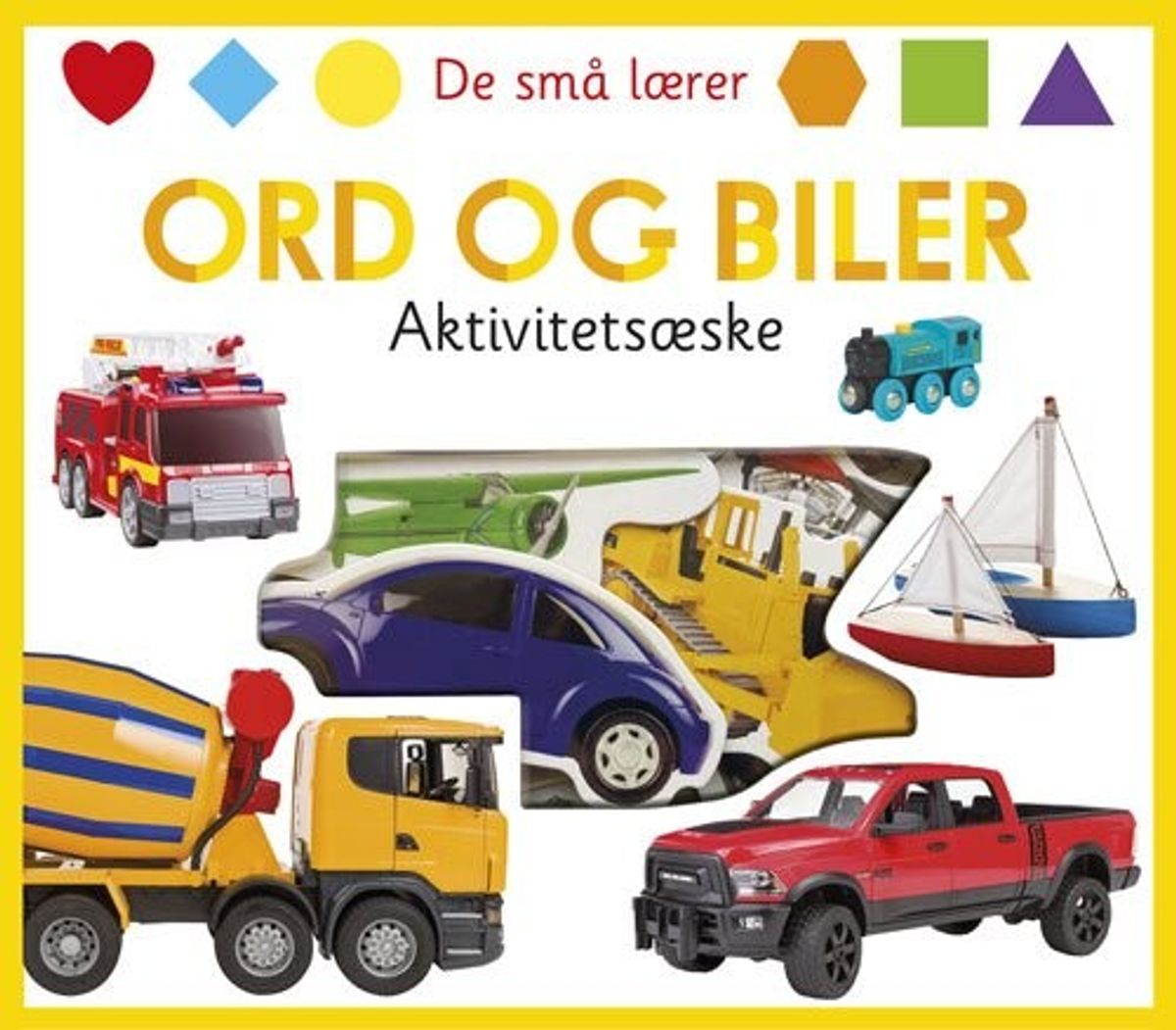 De Små Lærer - Ord Og Biler - Aktivitetsæske - Diverse - Bog