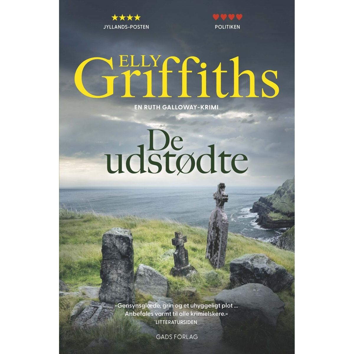 De Udstødte - Ruth Galloway Serien Nr. 6 - Elly Griffiths - Bog