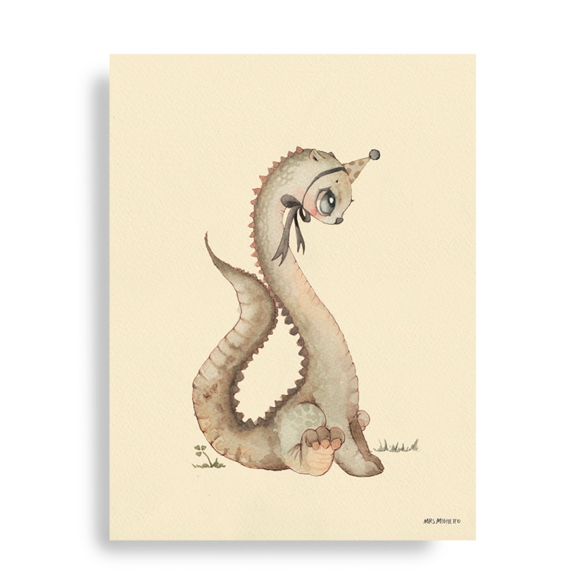 Dear Dino plakat - 30x40 cm (One size)