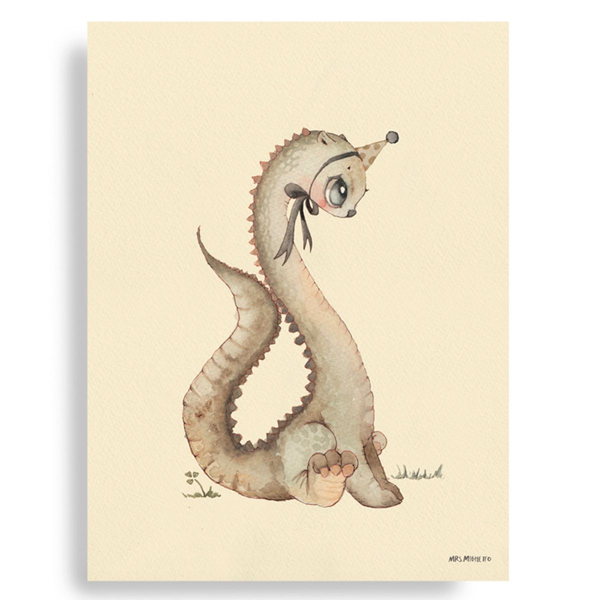 Dear Dino plakat - 50x70 cm (One size)