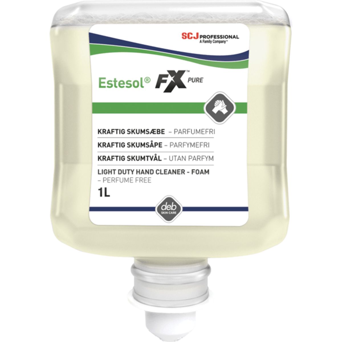 Deb Estesol FX Pure skumsæbe 1000 ml EPU1L