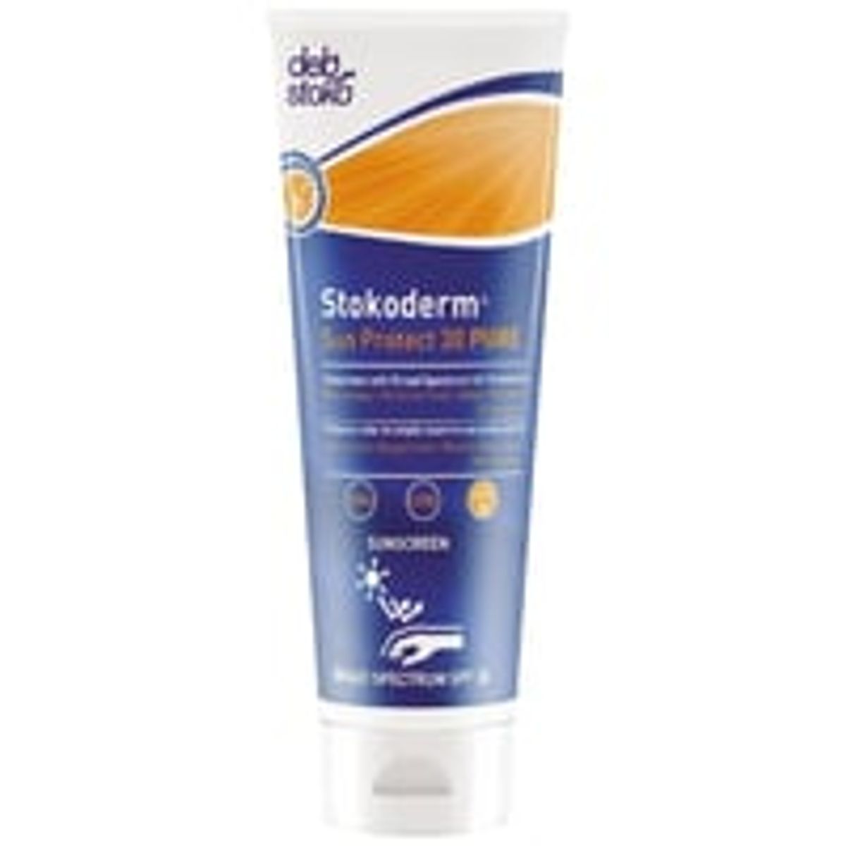 DEB Stokoderm Sun Protect solcreme, SPF 30, 100 ml.