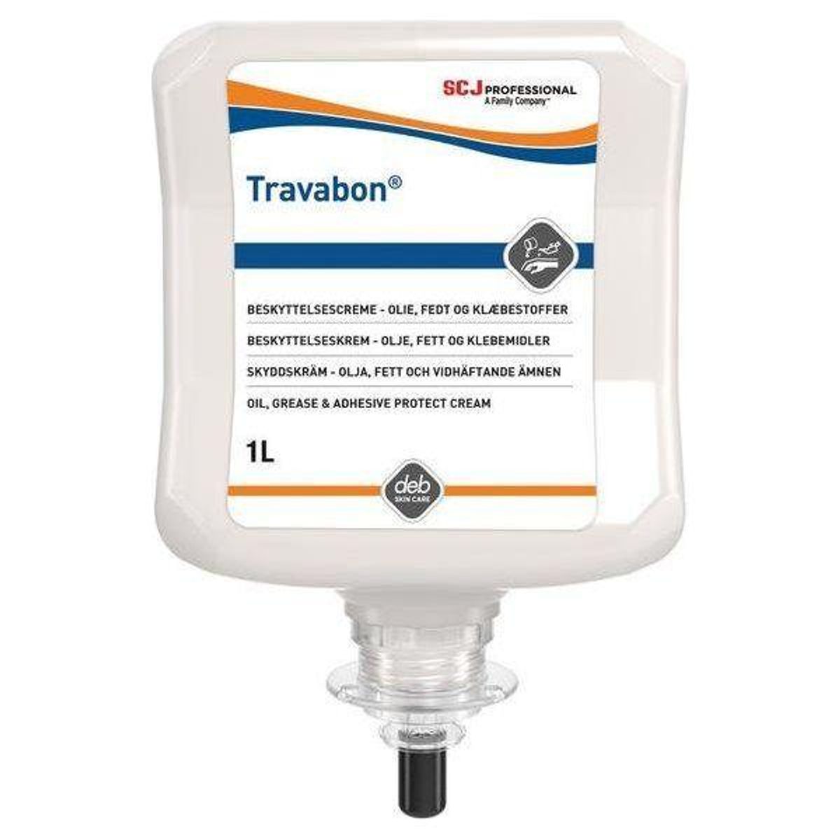 Deb Travabon beskyttende creme 1000 ml TVC1L