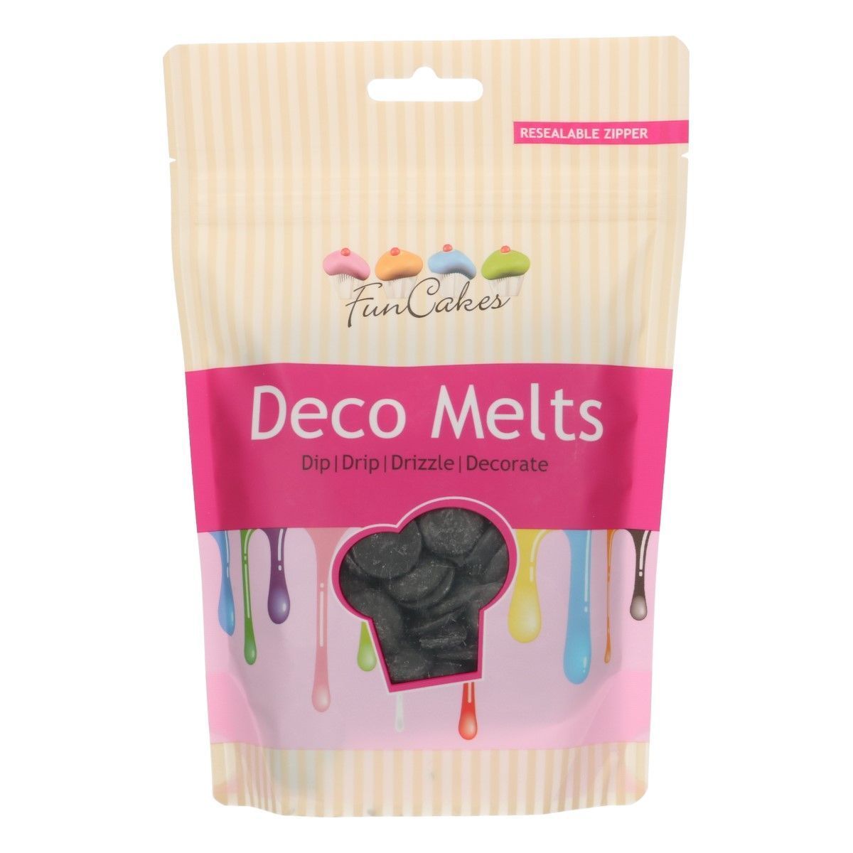 Deco Melts Black 250 g