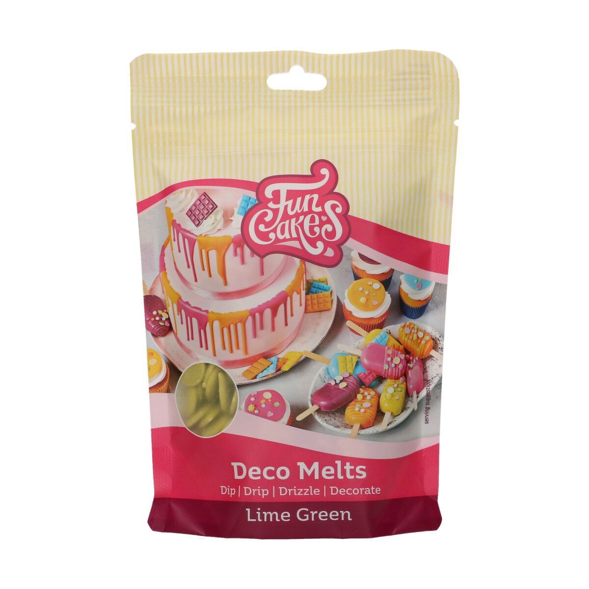 Deco Melts Lime Green 250 g