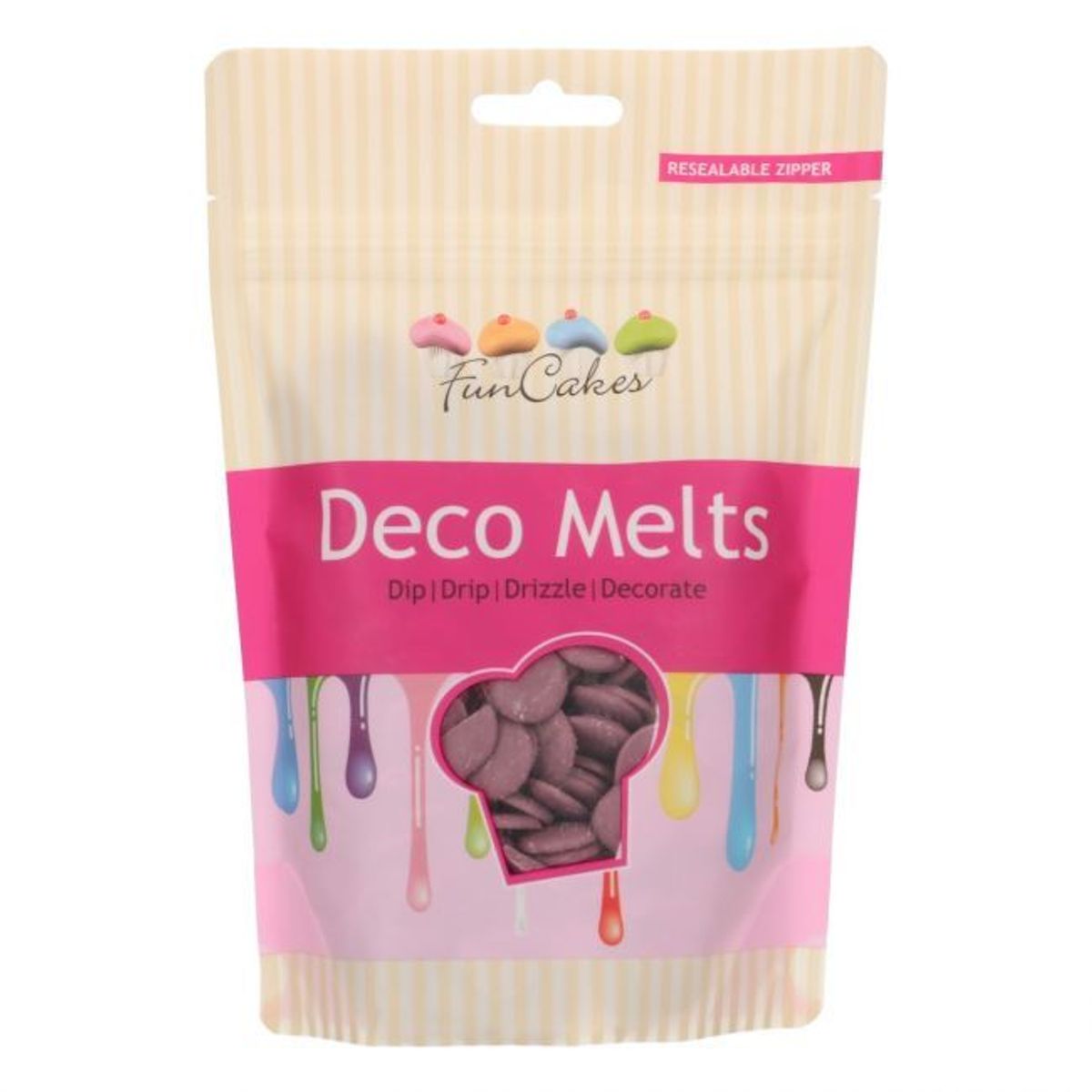 Deco Melts Purple 250 g