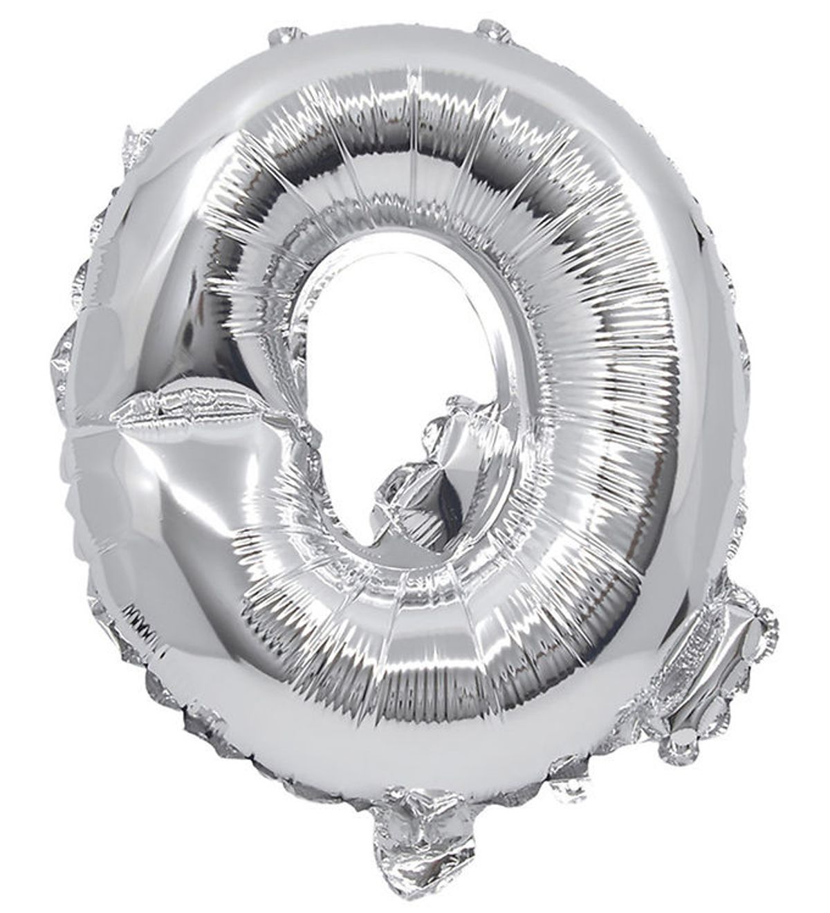 Decorata Party Foileballon - 33 cm - Q - Sølv