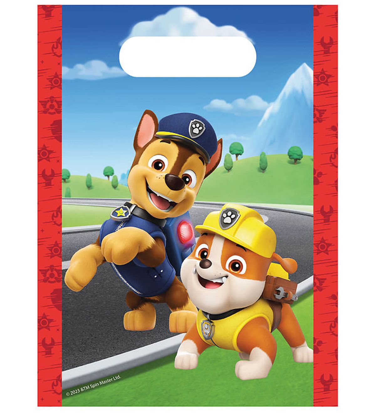 Decorata Party Slikposer - 4-pak - Paw Patrol Rescue Heroes