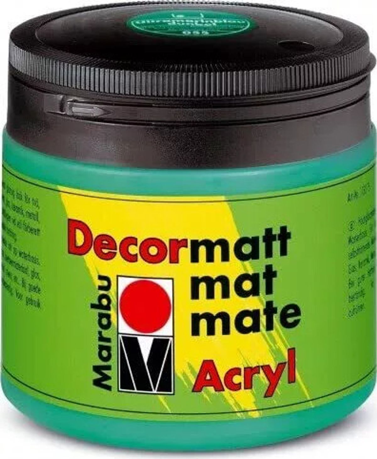 Decormatt Acryl - 50 Ml - Petro. Blå - Marabu