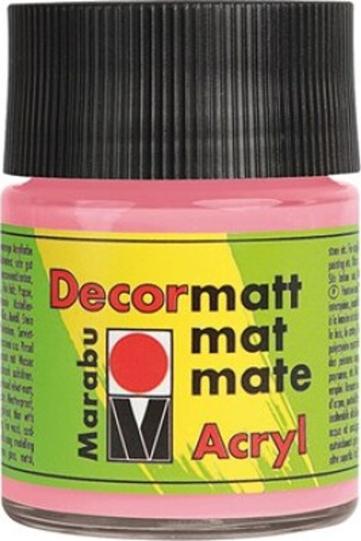 Decormatt Acryl - 50 Ml - Rosa - Marabu