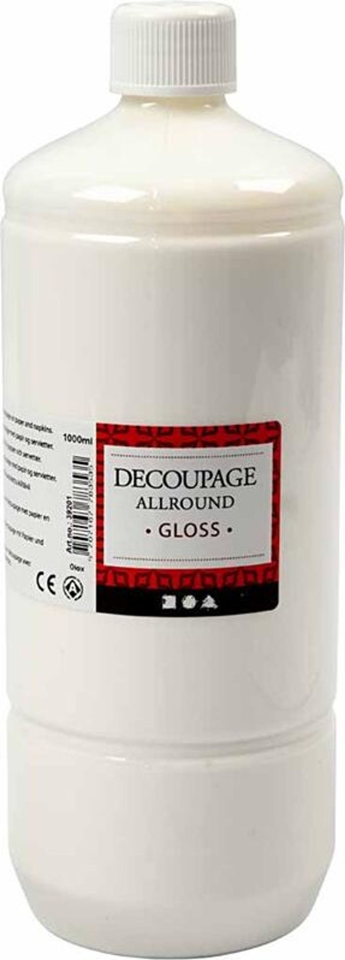 Decoupage Lak - Blank - 1000 Ml