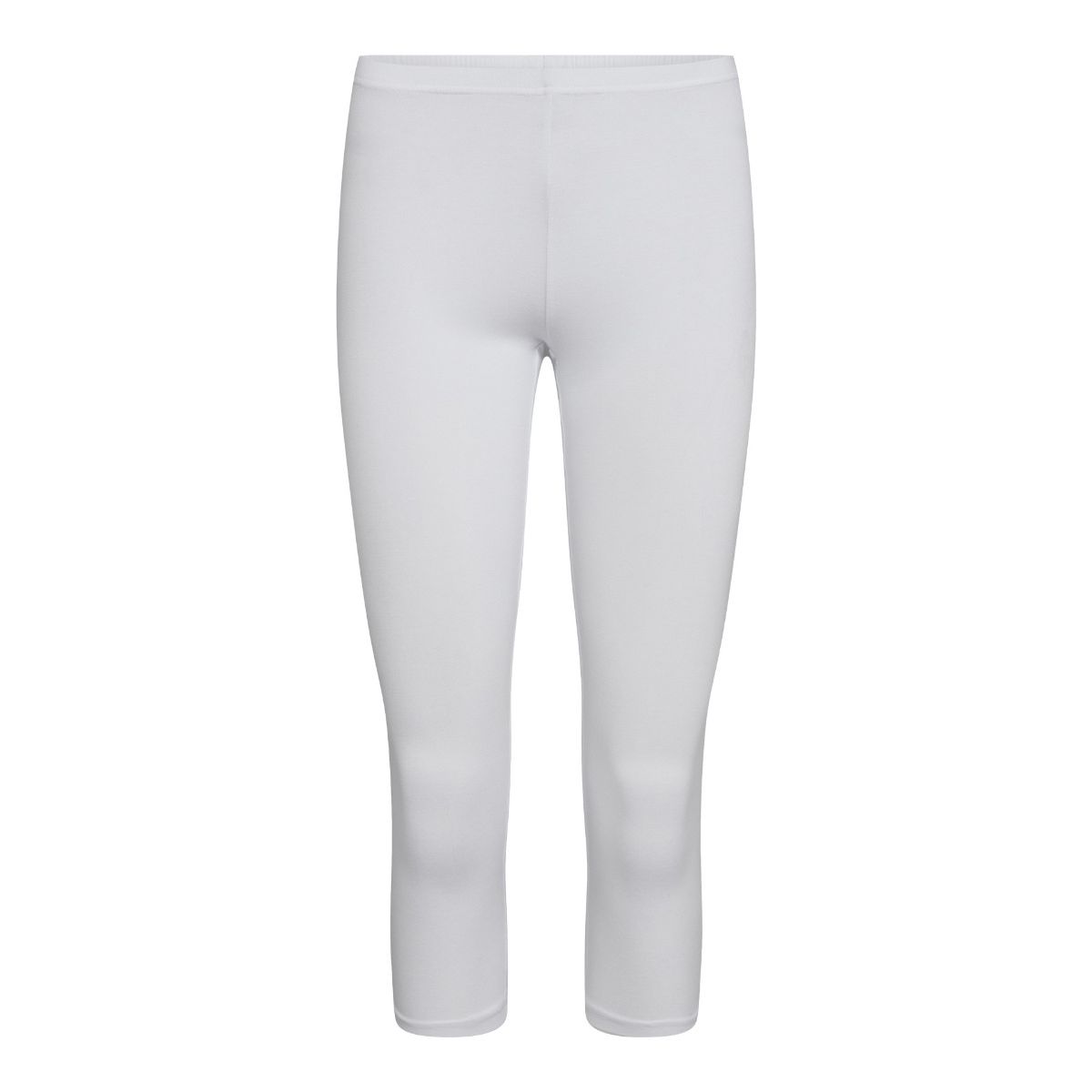 Decoy bambus capri leggings (3/4 længde), hvid, str. 2XL