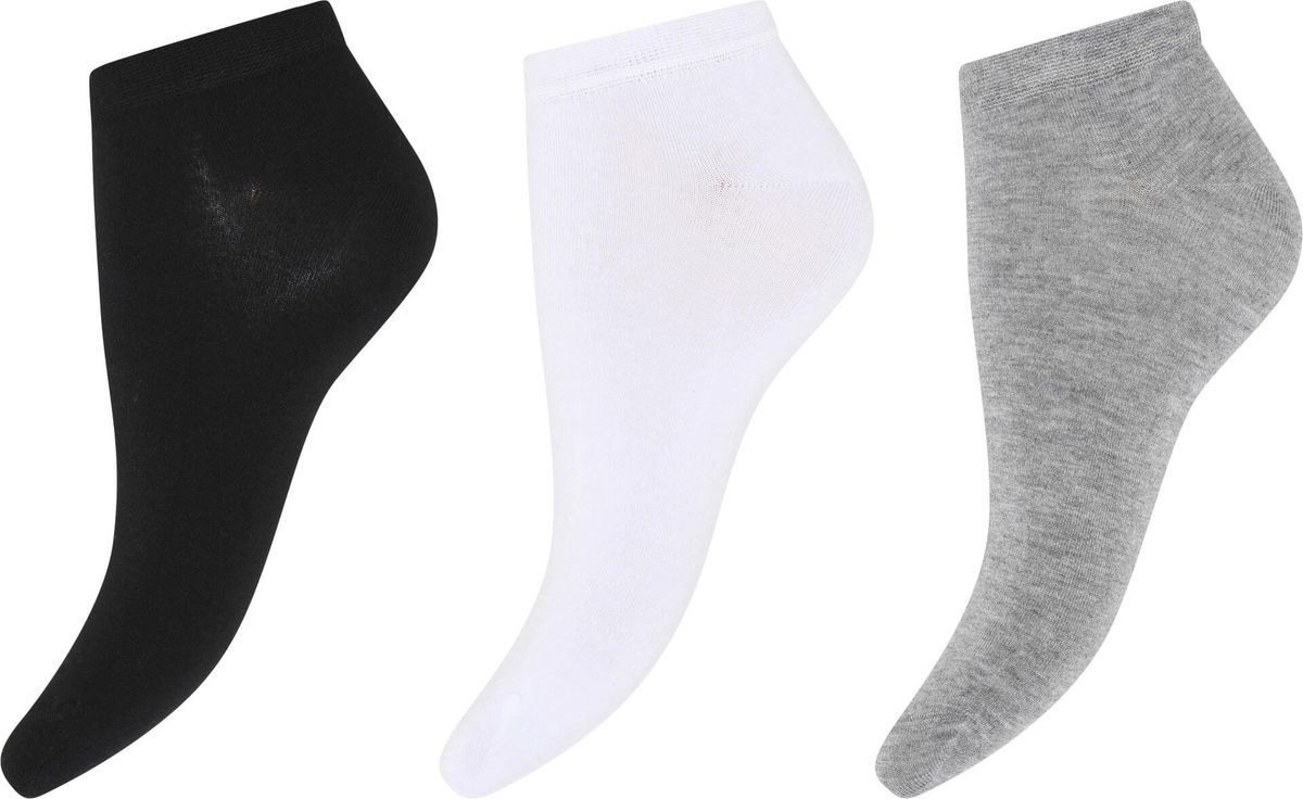 DECOY sneaker socks bamboo 3pk - Mix str. 37-41