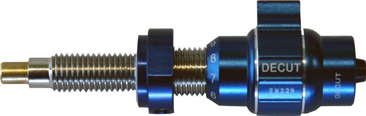 Decut plunger ZX229 micro-Sølv