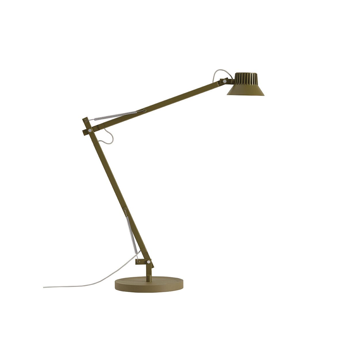 Dedicate L2 Bordlampe fra Muuto (Brown Green)