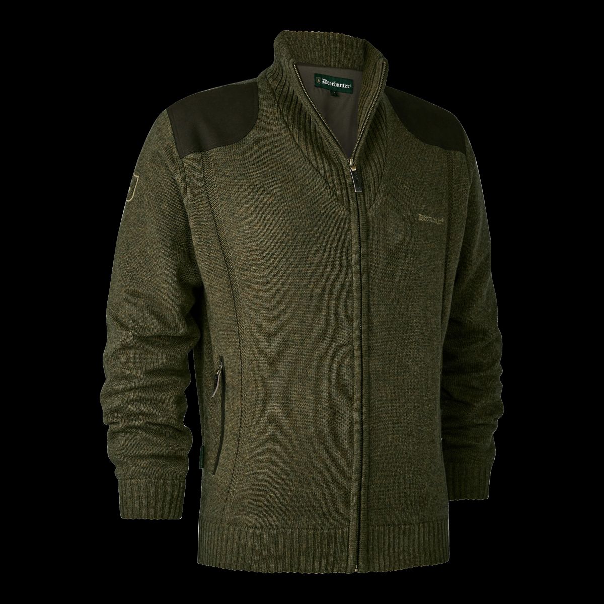 Deerhunter Carlisle Strik Cardigan med stormliner Cypress 3XL