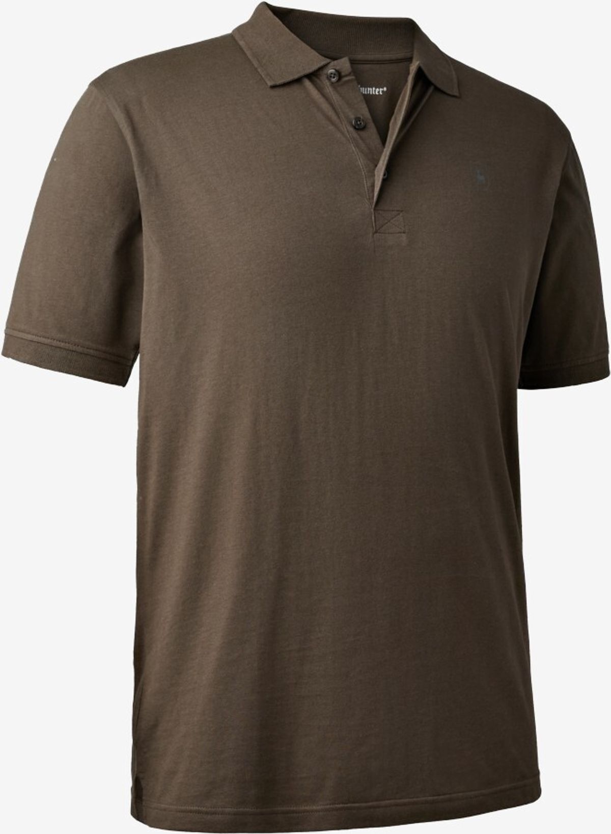 Deerhunter - Christian poloshirt (Brown Leaf) - L