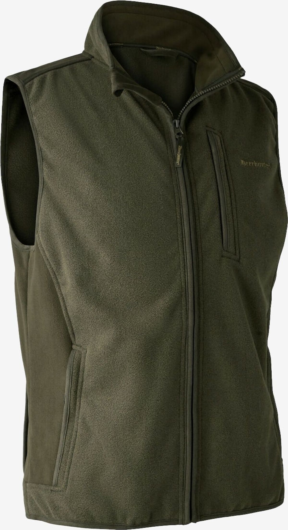 Deerhunter - Gamekeeper bonded fleece vest (Graphite Green Melange) - 2XL