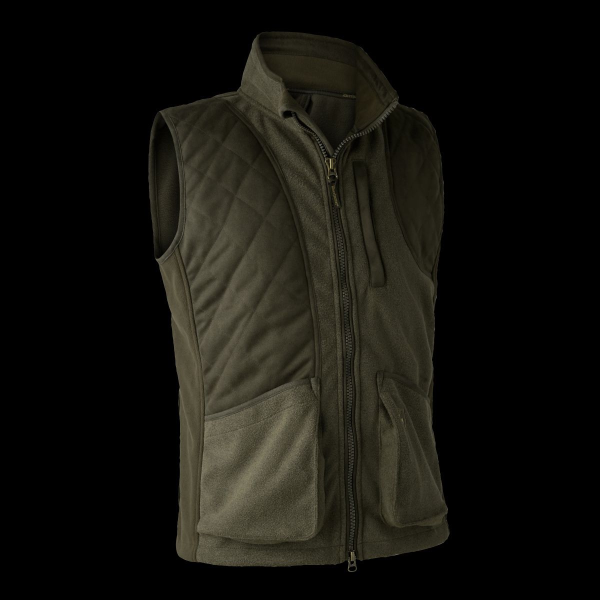 Deerhunter Gamekeeper Shooting Vest Graphite Green Melange 2XL