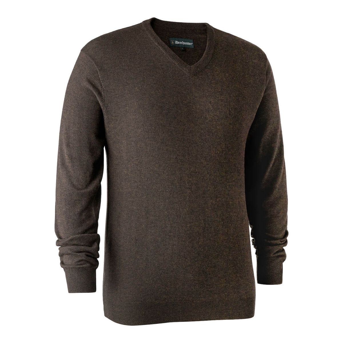 Deerhunter Kingston Striktrøje, V-Hals Dark Elm 3X-Large