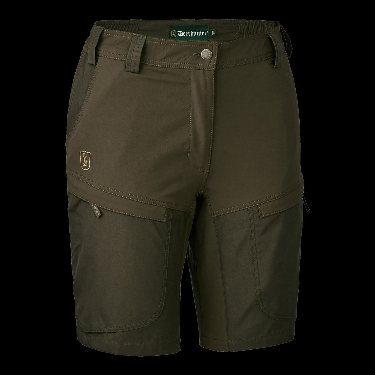 Deerhunter Lady Ann Shorts Deep Green 40