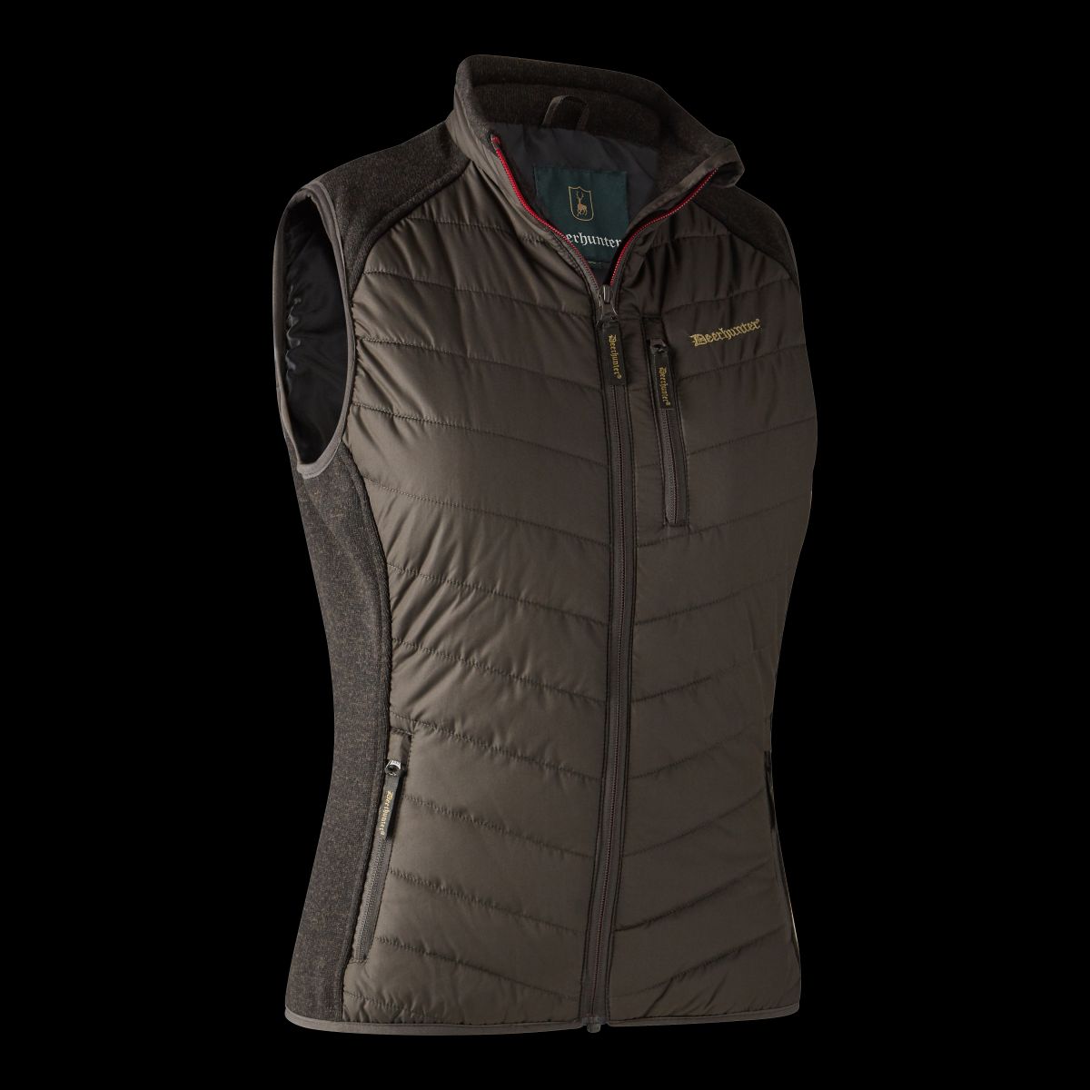 Deerhunter Lady Caroline Vatteret Vest Brown Leaf 36