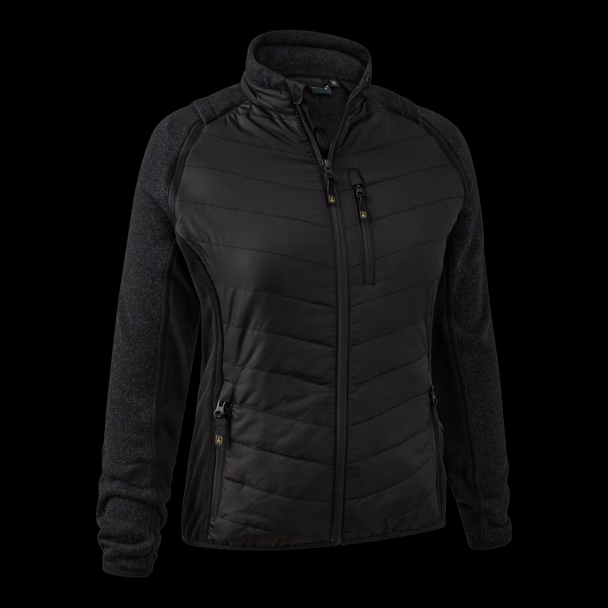 Deerhunter Lady Moor Zip-Off Jakke Black 38