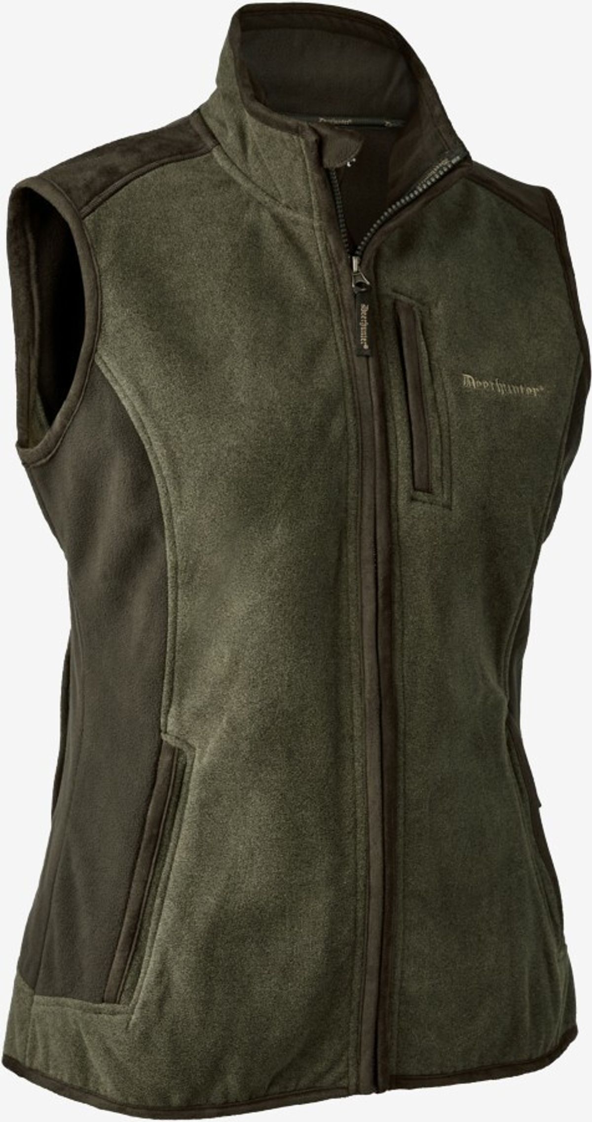 Deerhunter - Lady Pam Bonded fleecevest (Grøn) - 38 (M)