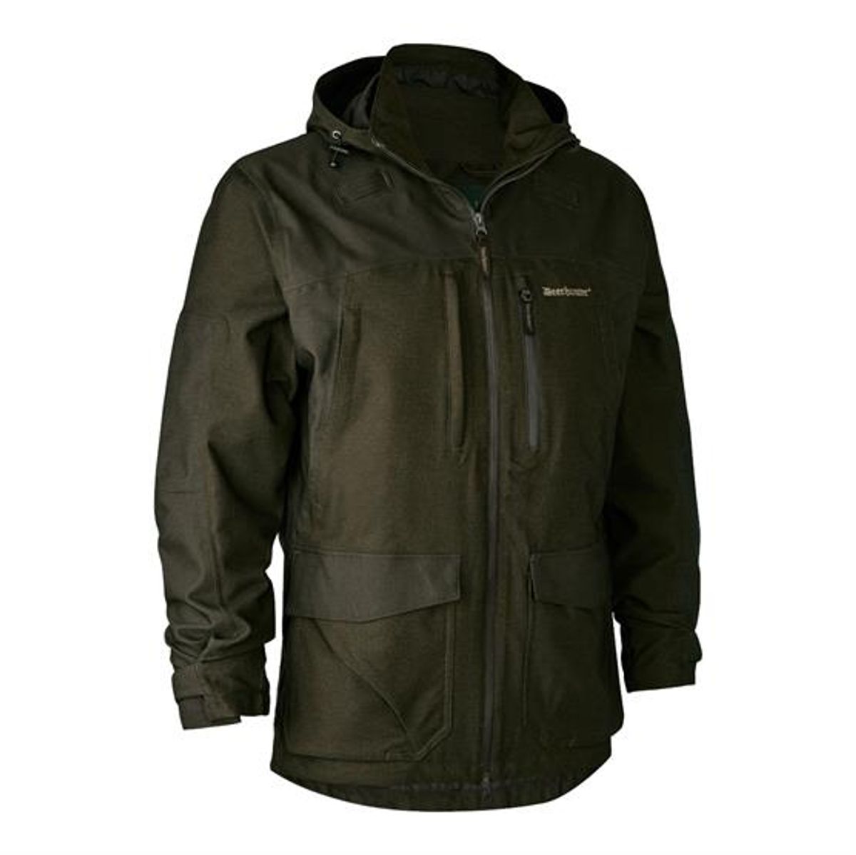 Deerhunter Mens Chasse Jacket, Olive Night Melange