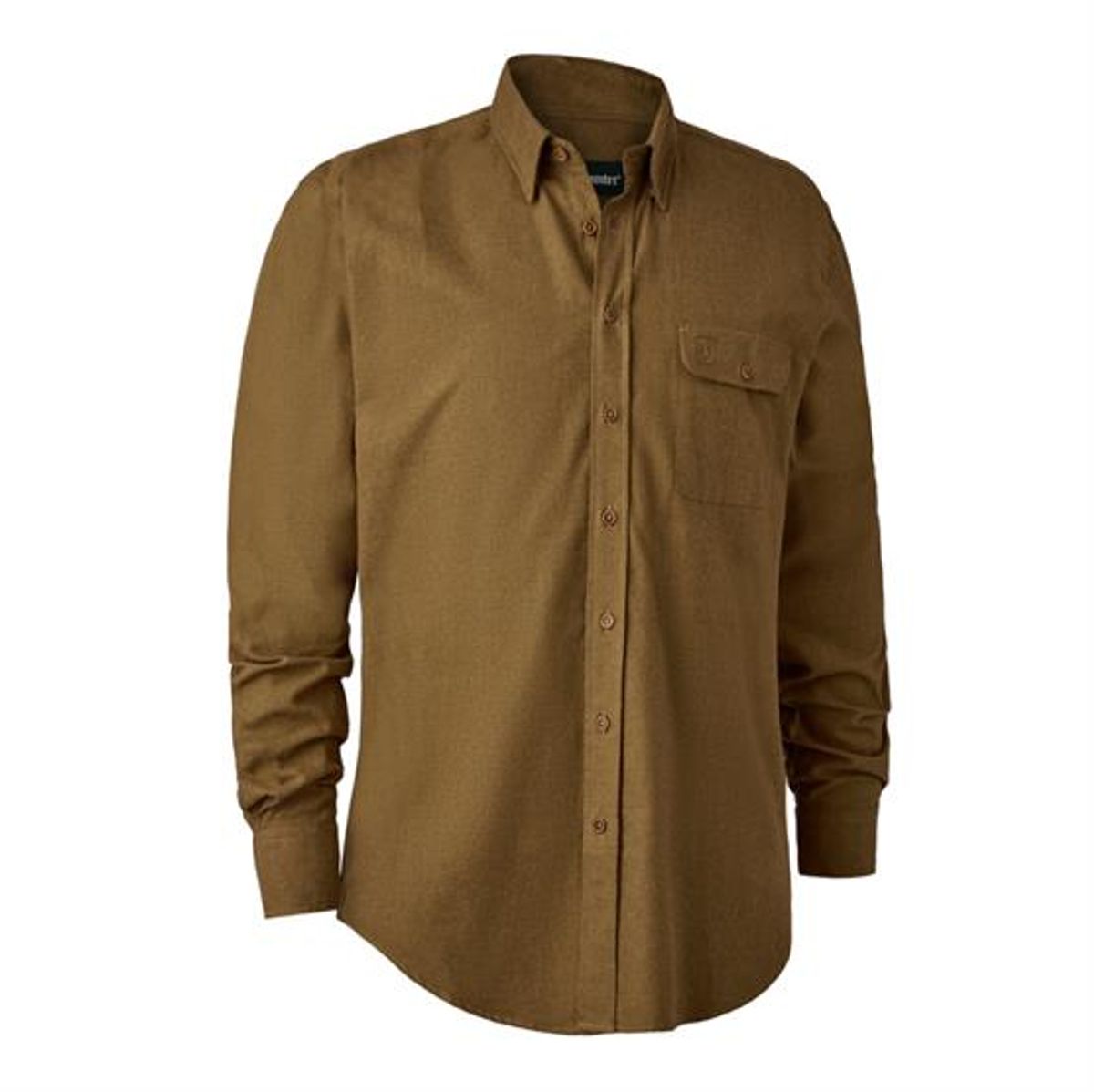 Deerhunter Mens Liam Shirt, Ocher Brown