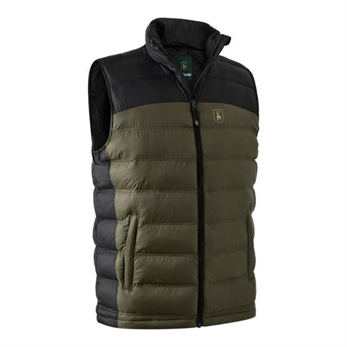 Deerhunter Mens Northward Vattered Vest, Rifle Green