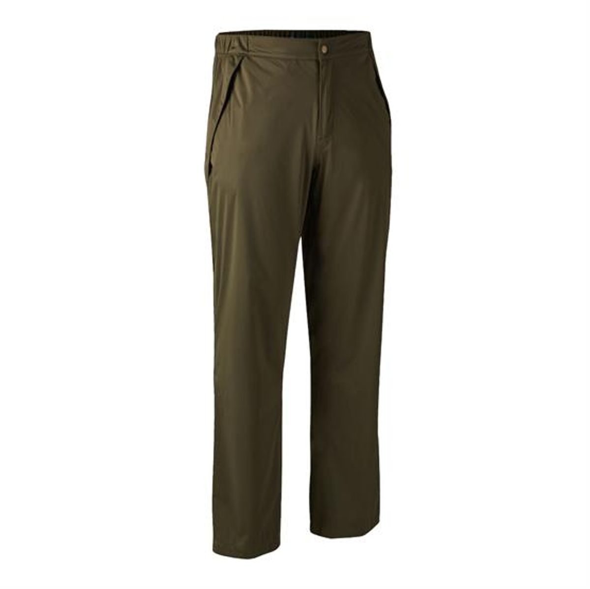 Deerhunter Mens Thunder Rain Trousers, Tarmac Green