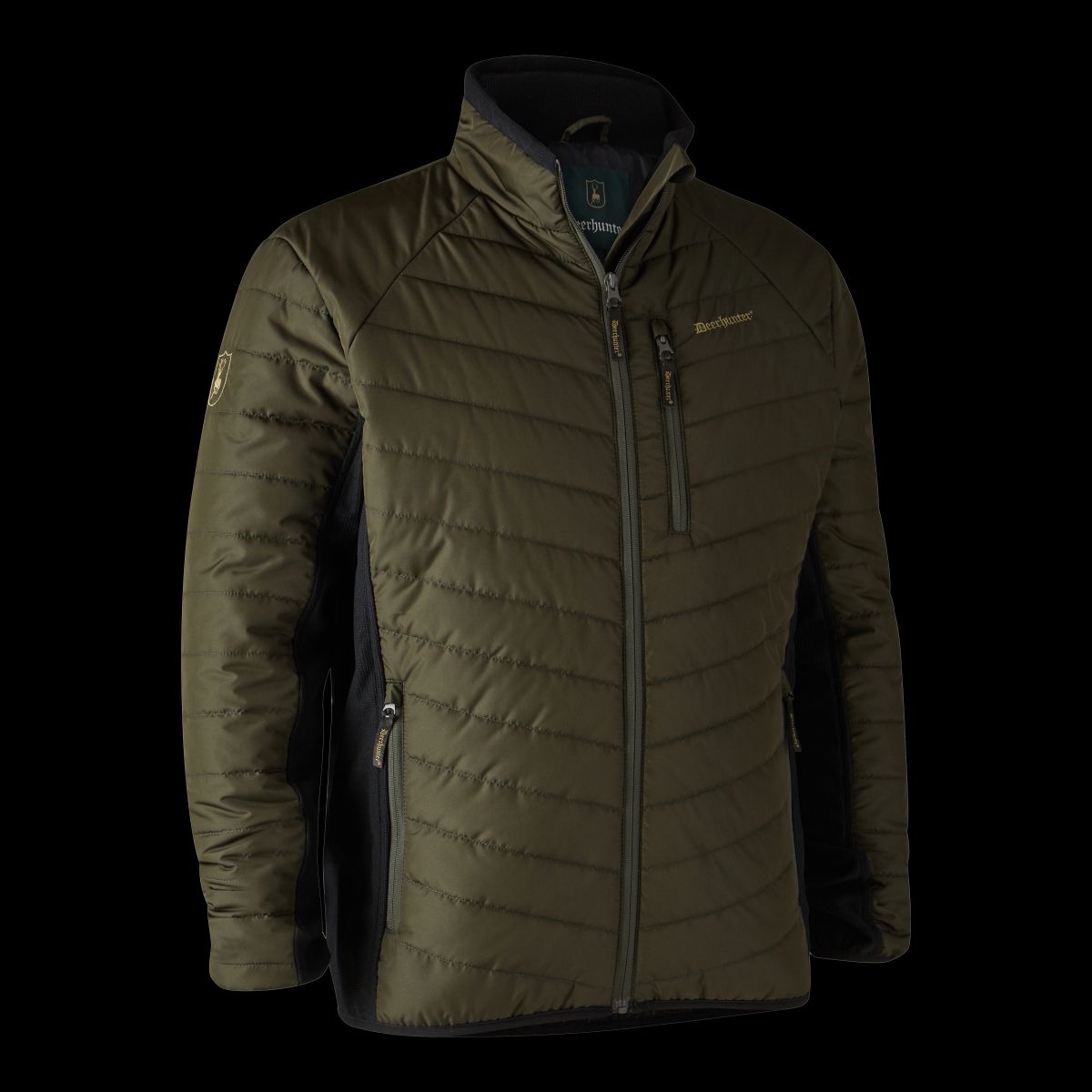 Deerhunter Moor Vatteret Jakke med softshell Adventure Green M