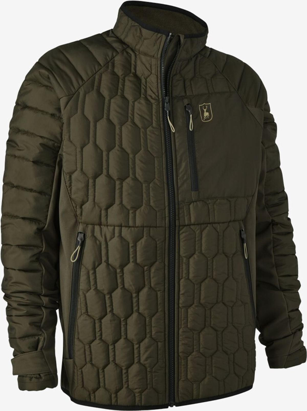 Deerhunter - Mossdale Quiltjakke (Forest green) - L