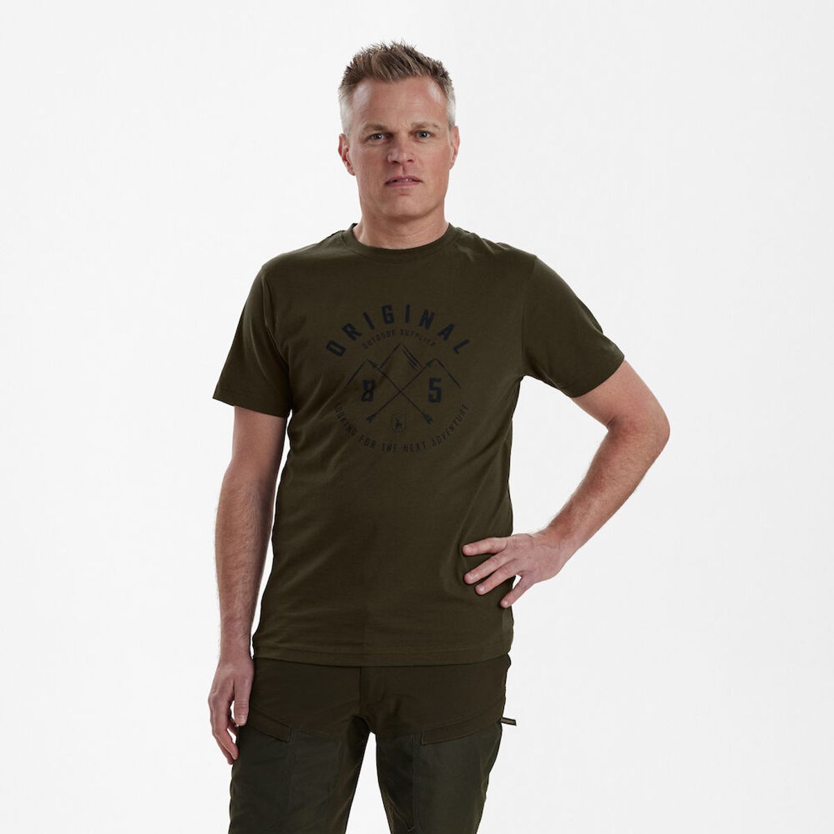 Deerhunter Nolan T-shirt Deep Green M